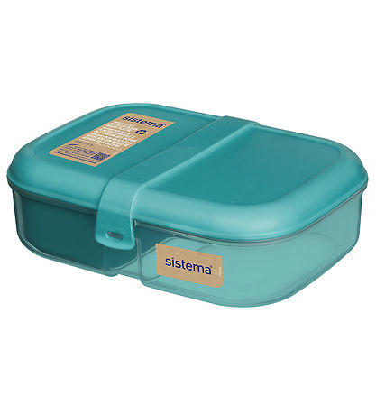 Sistema Brotdose m. Trinkflasche - 1,1 L/480 ml - Teal Stone