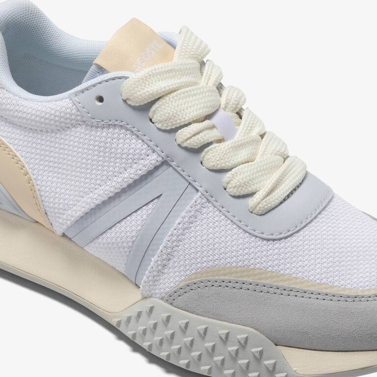 Sneakers L-Spin Deluxe femme imprimé monogramme Sneakers - Blanc - Lacoste - Femme