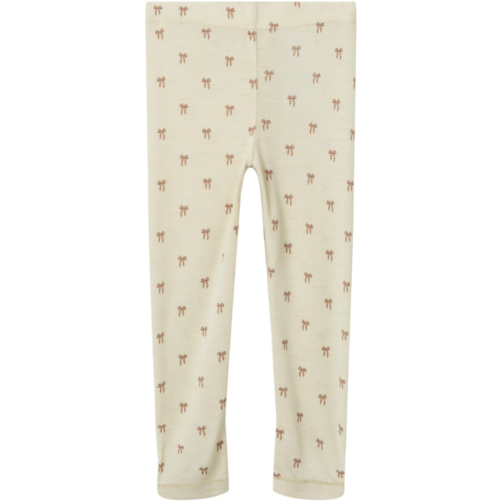 Køb Lil'Atelier Turtledove Melange Nmfnalu Wo/Mo Slim Leggings Lil