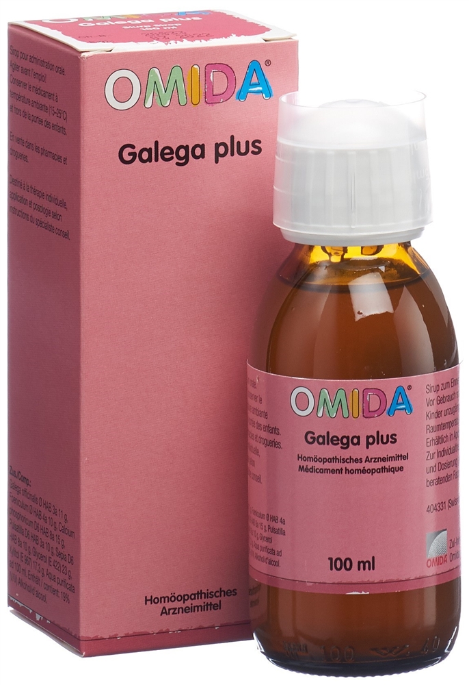 Omida Galega plus Sirup Fl 100 ml