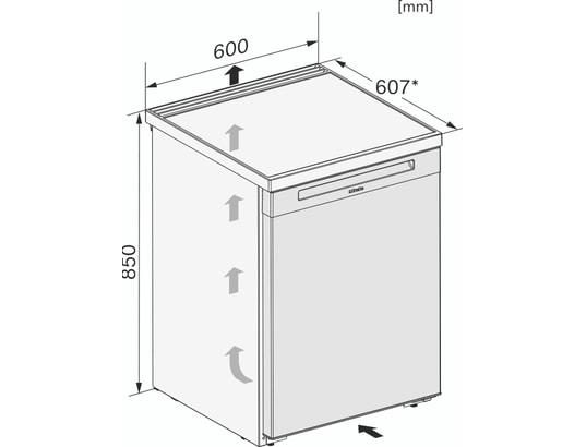 MIELE - Congélateur armoire FN 4002 D ws