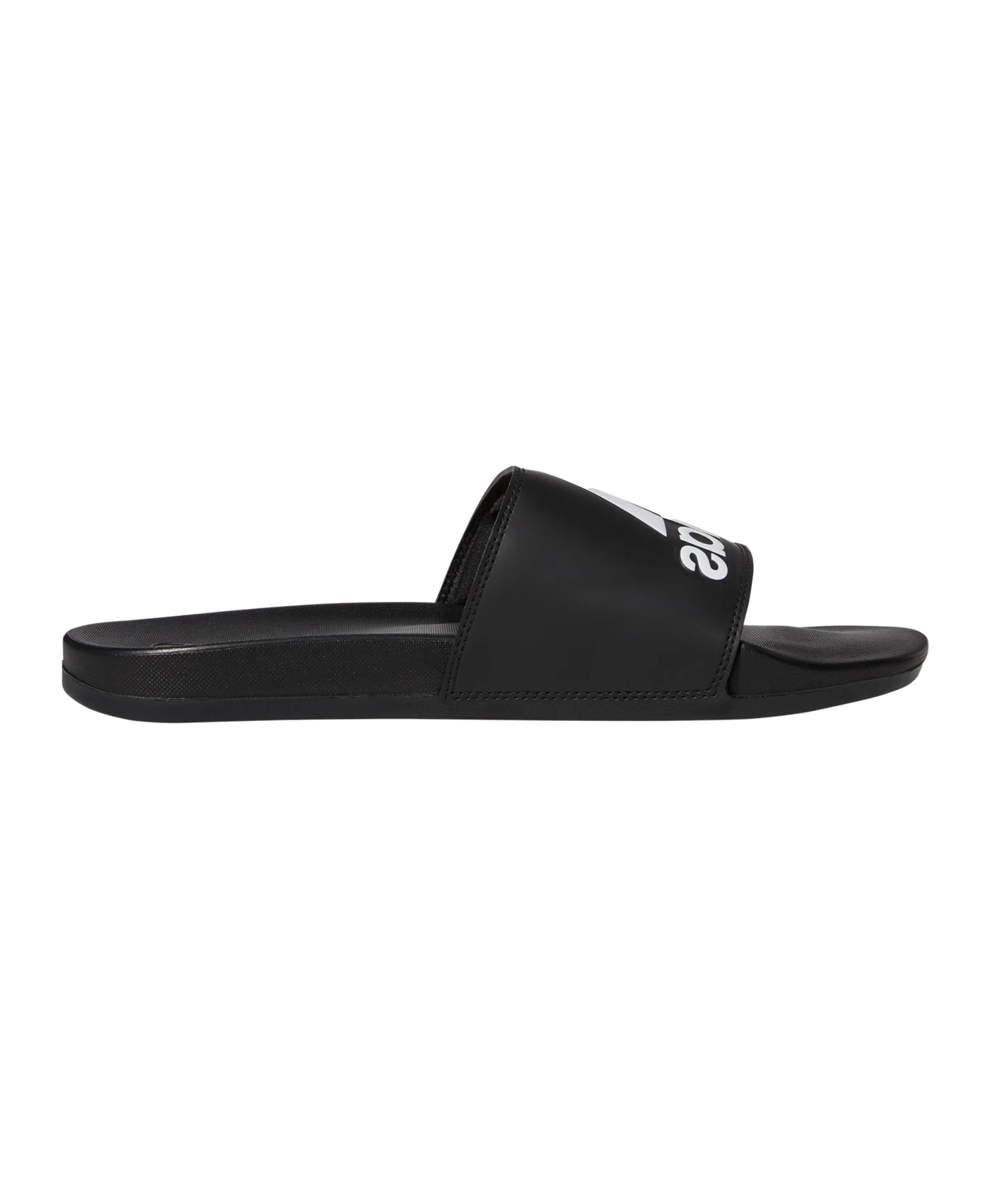 adidas Adilette Comfort Badelatsche Schwarz Weiss