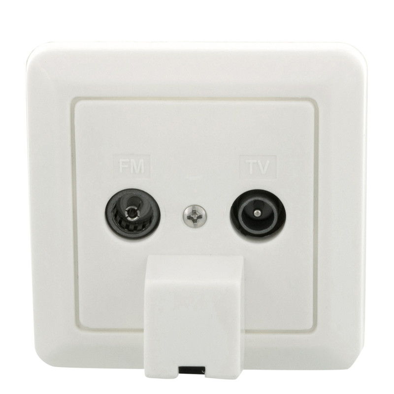 Coax contactdoos CAT3 RTV/RJ45