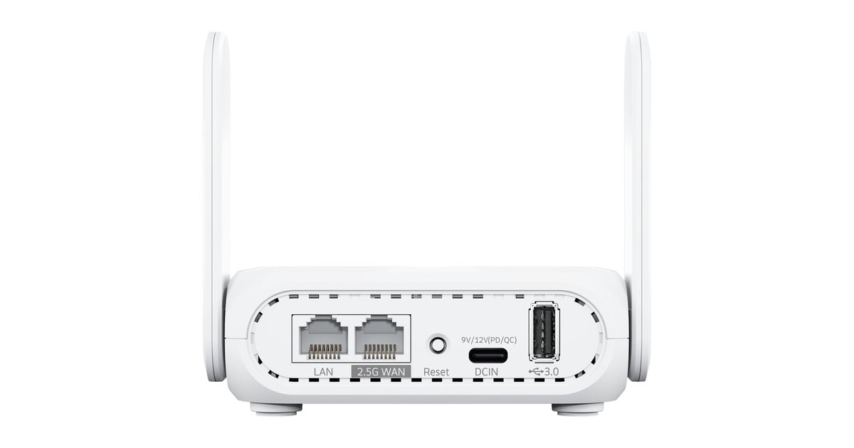 ASUSRT-BE58 Go draadloze router wlan lte router  (Wit)