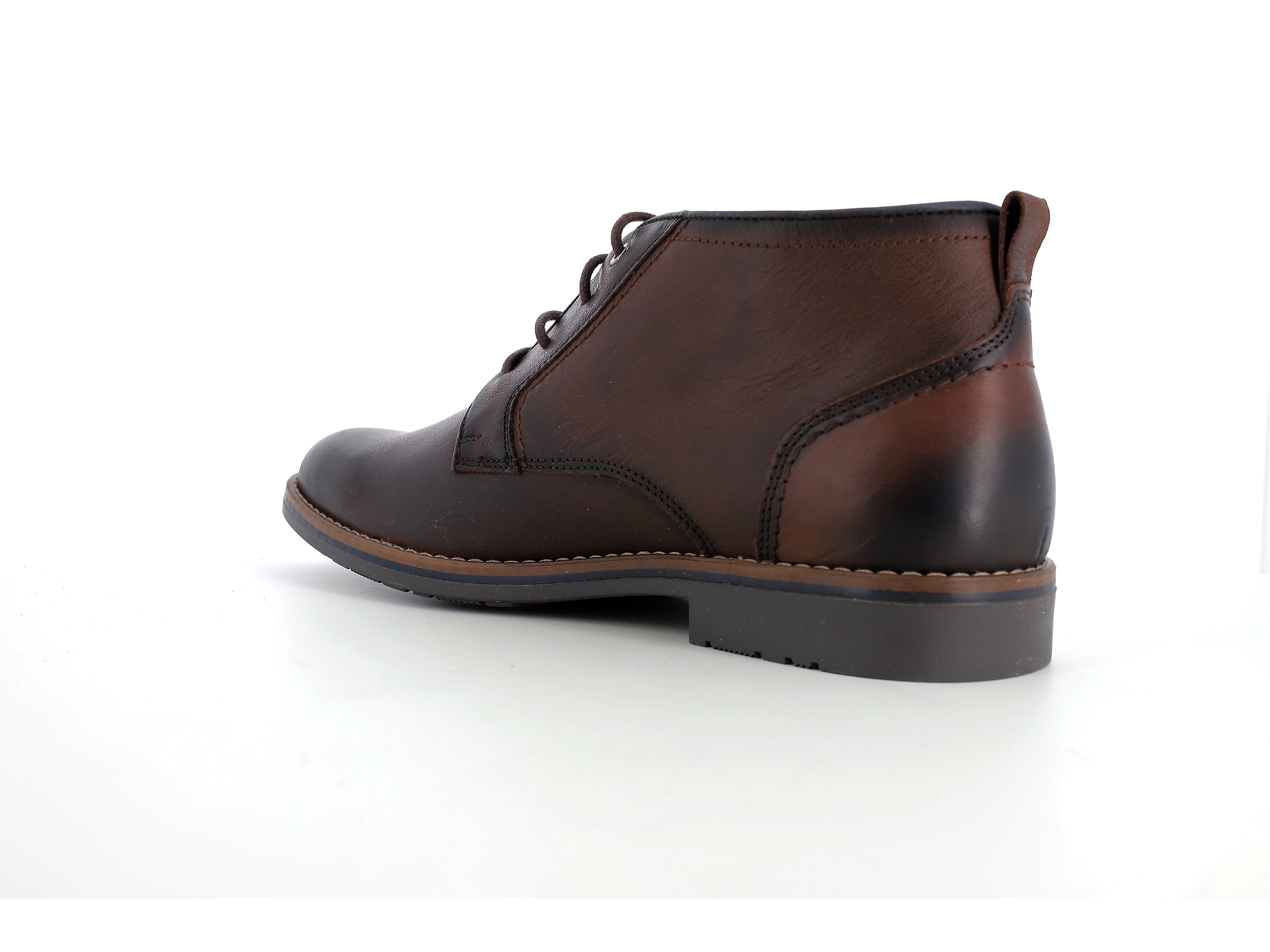 Pikolinos-LEON M4V 8081 Cuir Marron Foncé