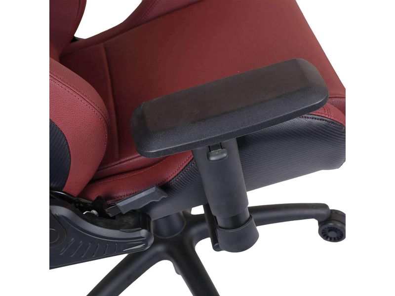 Anda Seat Gaming-Stuhl Kaiser 2 Rot Gaming-Stuhl aus Kunstleder und mit einer Belastbarkeit von bis zu 120 kg