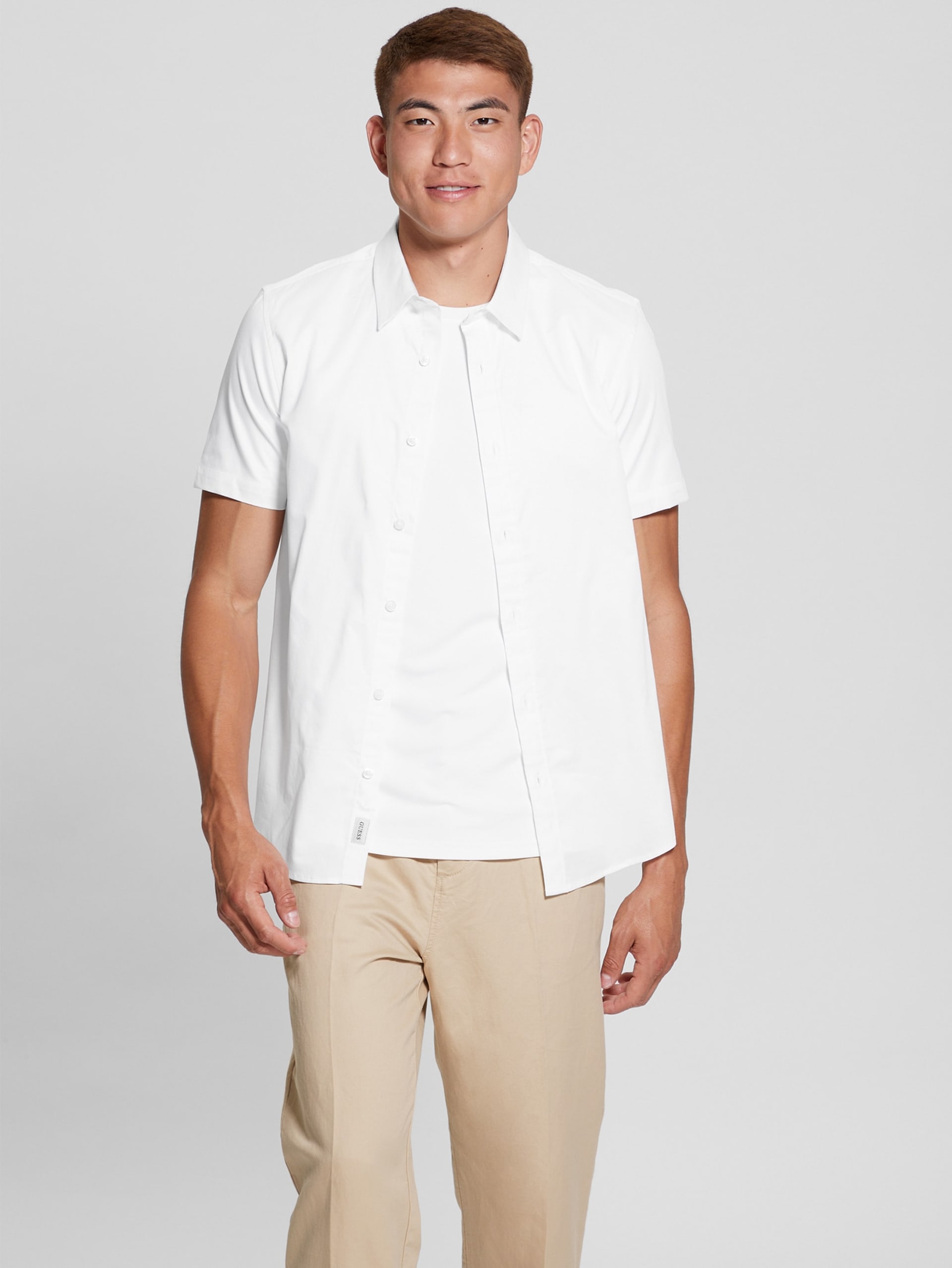 Camisa de manga curta Luxe Stretch