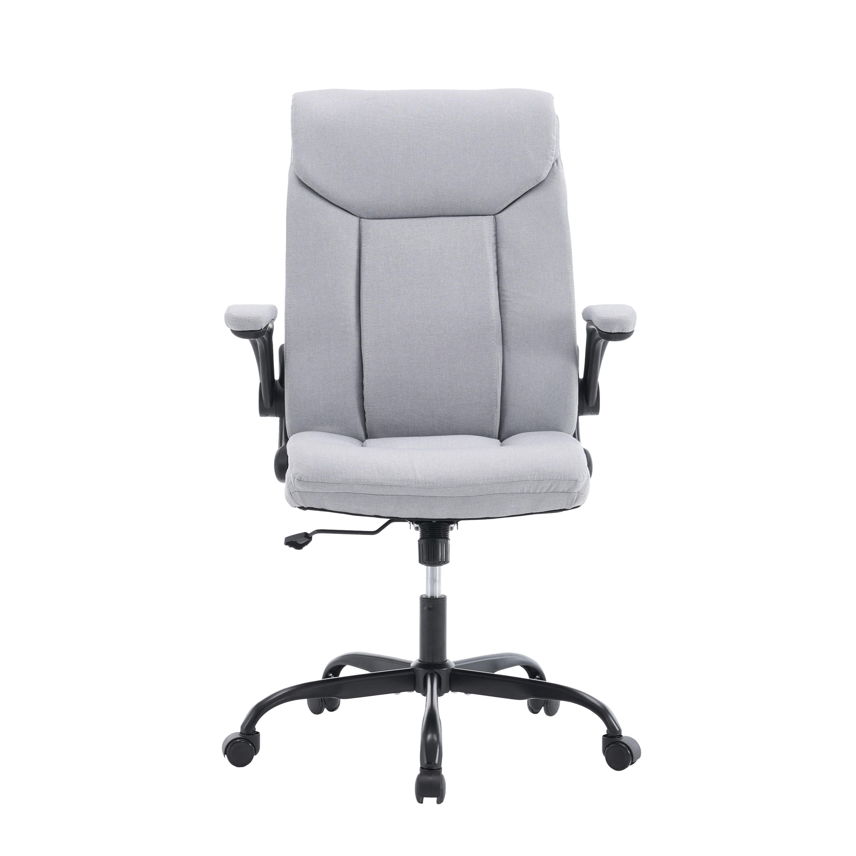 Bürostuhl Leinen OPTIMUS grau