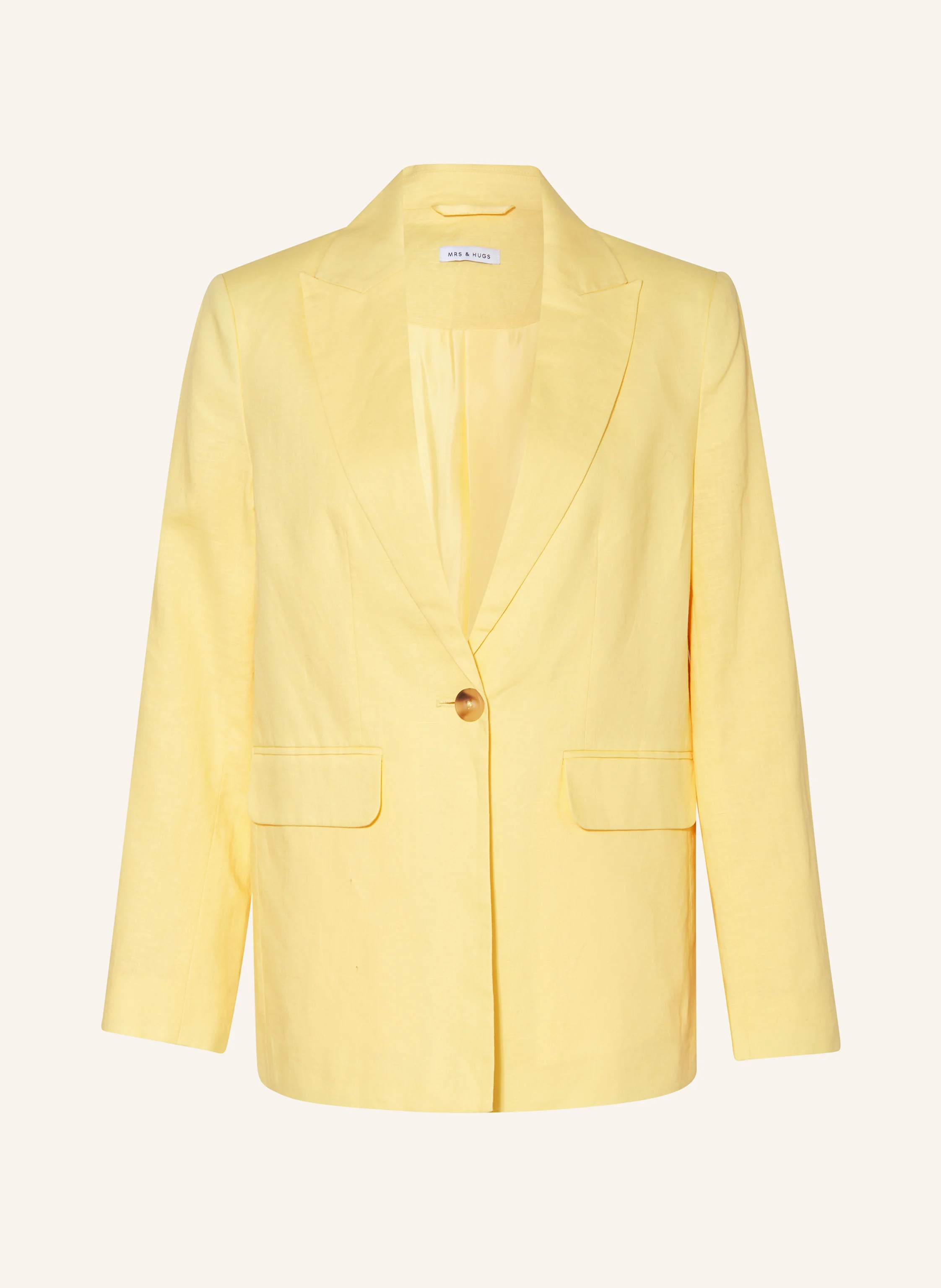 MRS & HUGS Blazer mit Leinen