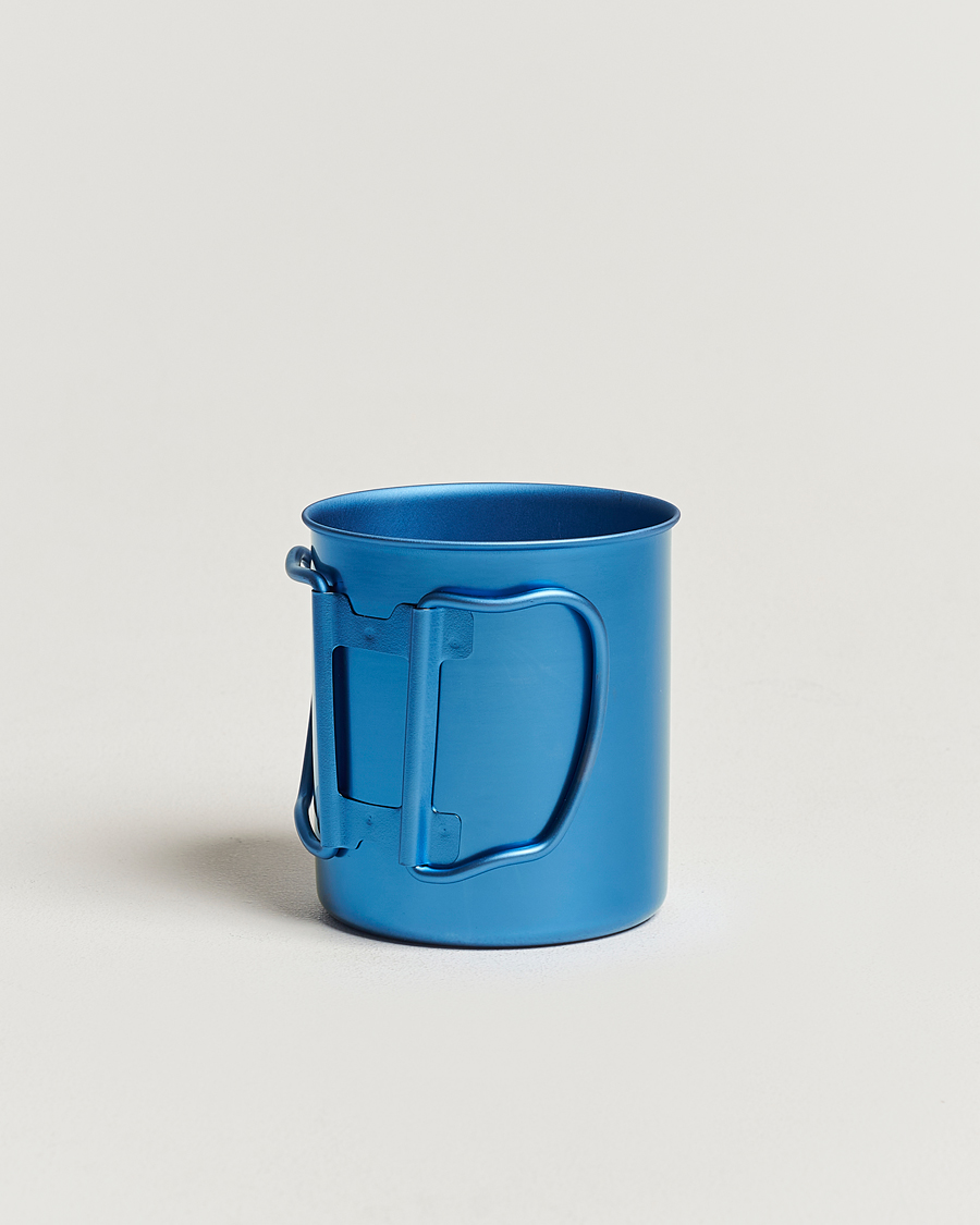 Snow Peak Single Wall Mug 450 Blue Titanium