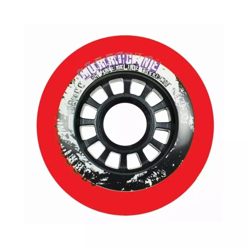Roue roller en ligne POWERSLIDE HURRICANE Wheels, red, 4-Pack