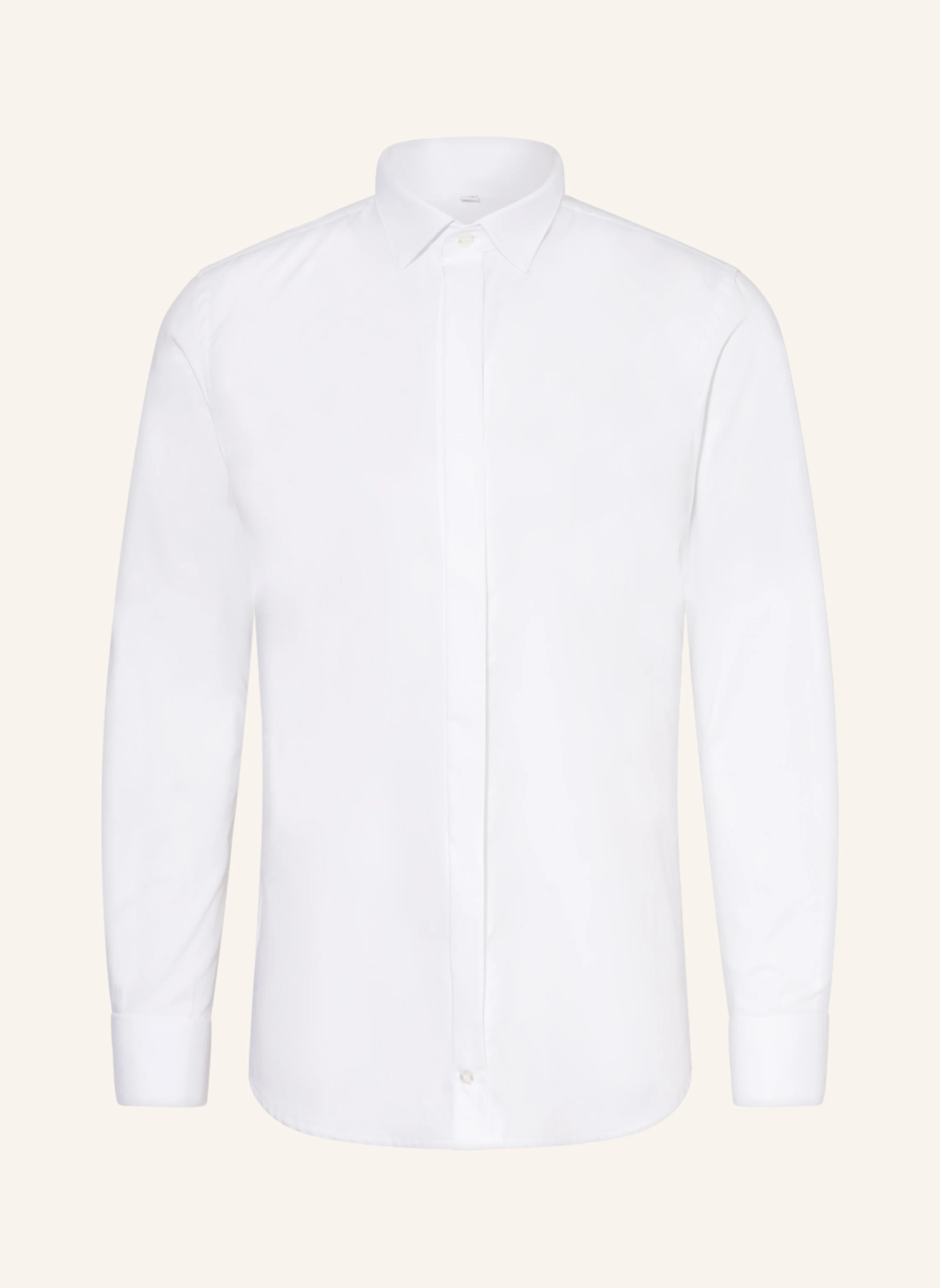 WILVORST Smoking-Hemd Body Fit