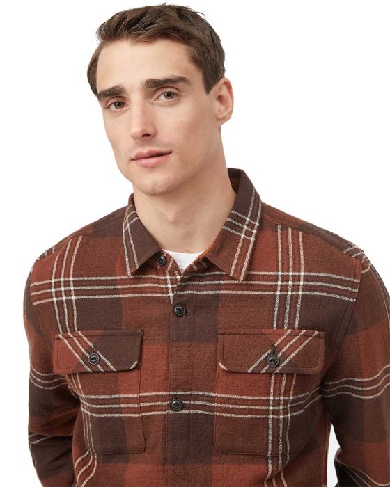 Heavy Weight Flannel Shirt Men herreskjorte