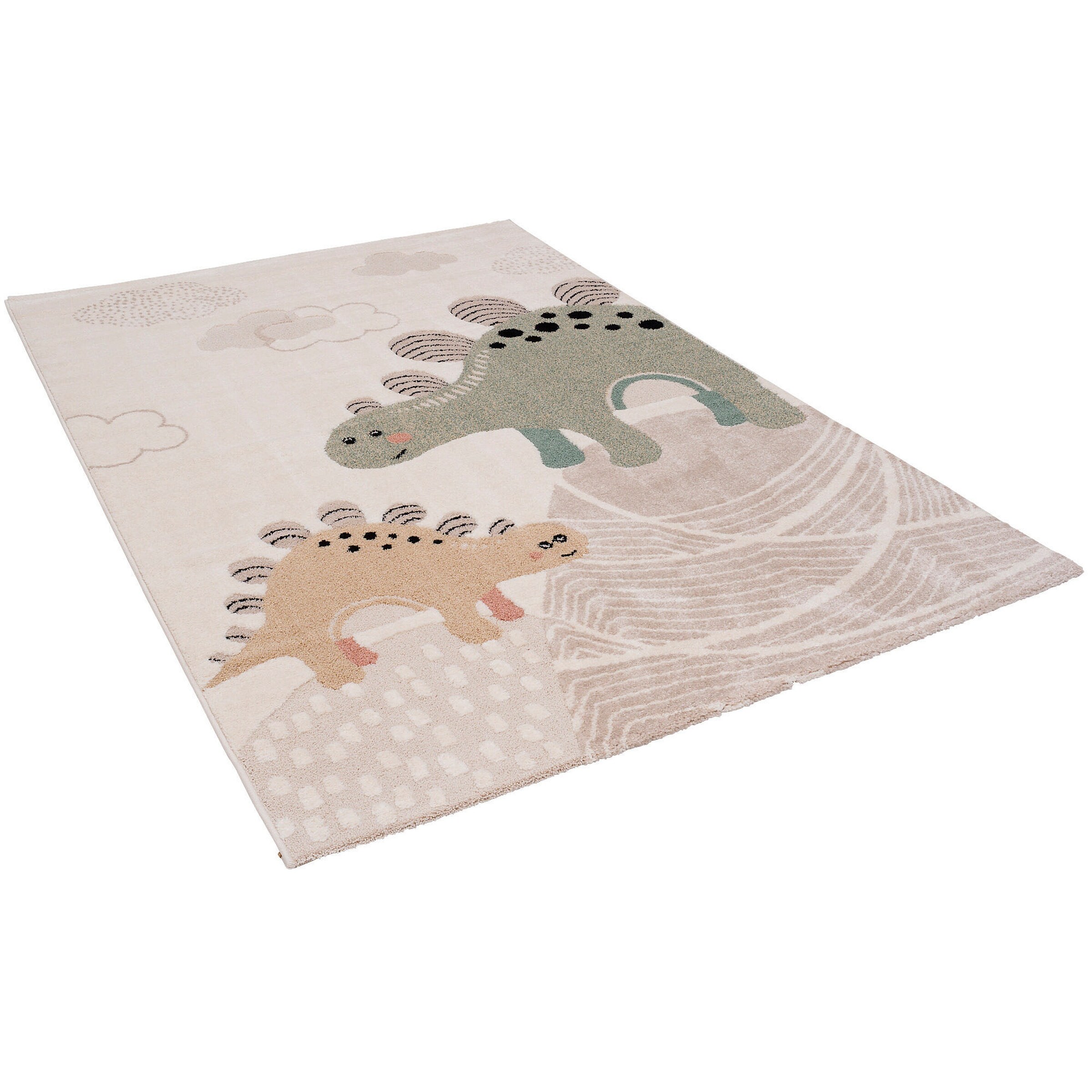Pergamon Kinder Teppich Happy Kids Mintgrün - 80x150 cm