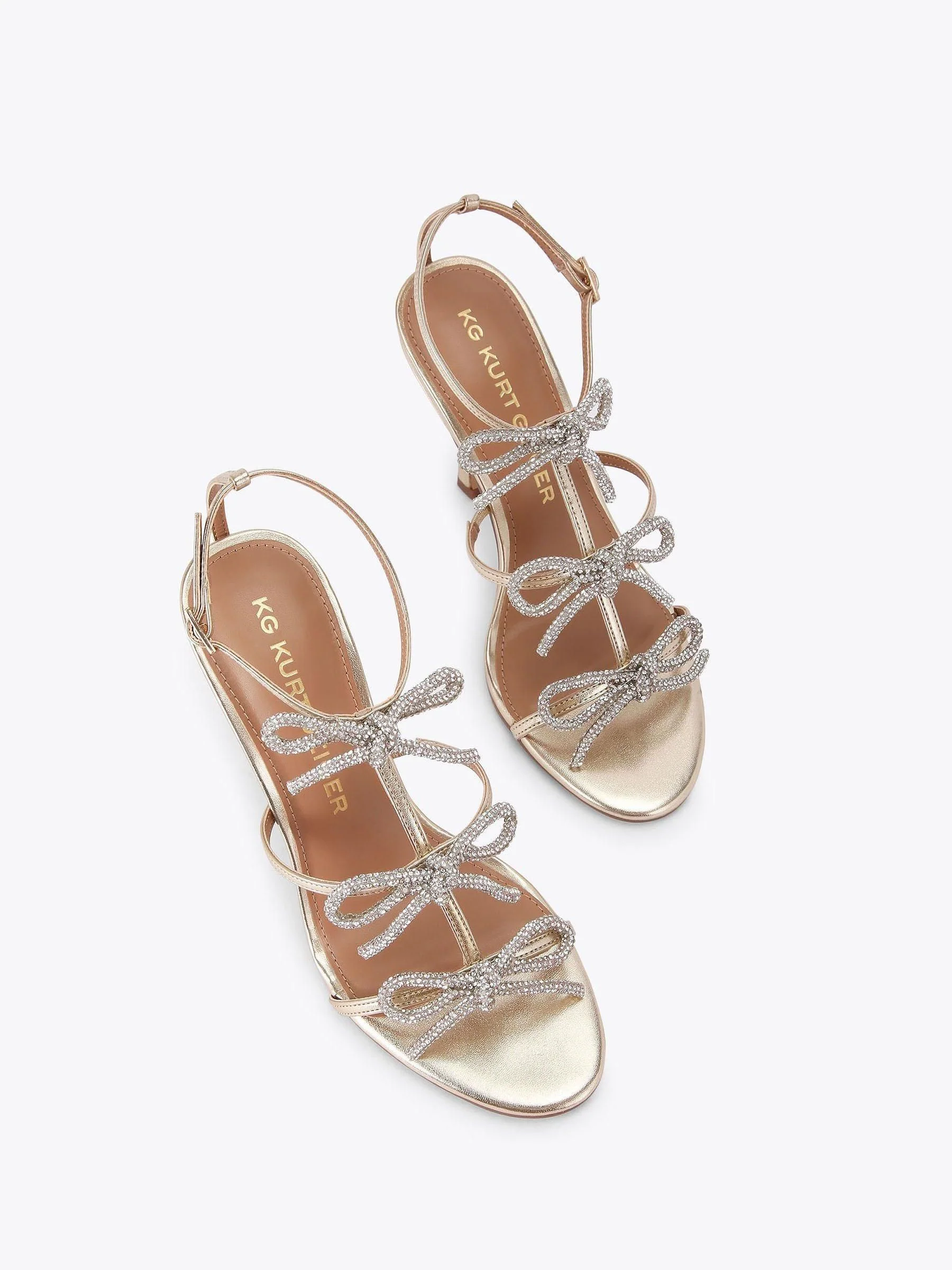 Goud - KG Kurt Geiger Scarlet Sandals