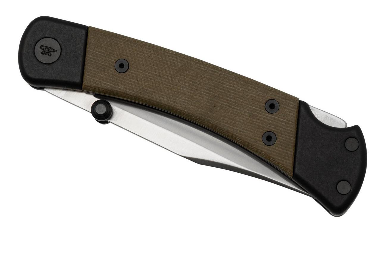 Buck 110 Hunter Sport Pro 0110GRS5 Satin BOS S30V, Green Micarta, zakmes