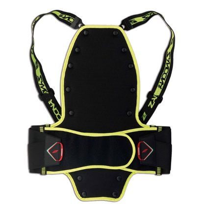 Dorsale à bretelles Zandona SPINE EVC X6 - HIGH VISIBILITY - Noir / Jaune
