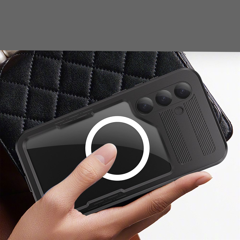 Samsung Galaxy S25 Wasserfeste Outdoor Schutz Hülle (IP68) - Schwarz