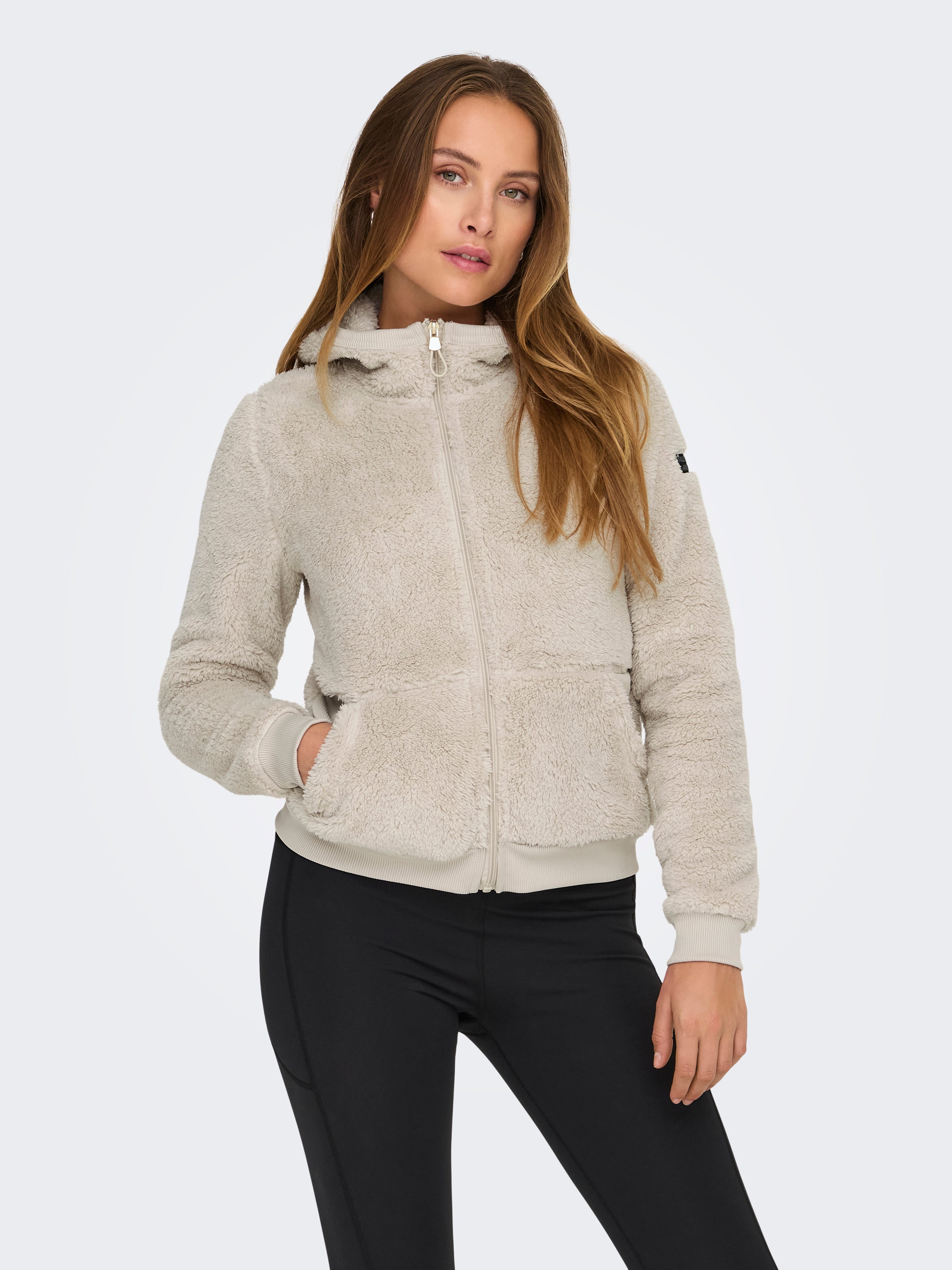 ONPFLUFFY Jacke Pumice Stone