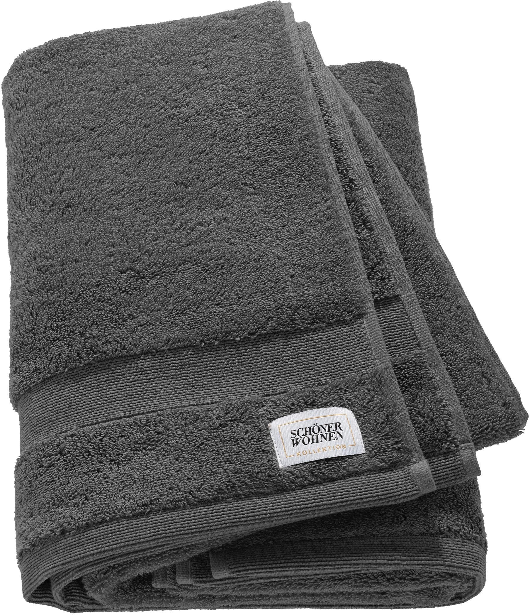 SCHÖNER WOHNEN-Kollektion Badetuch »Cuddly« in unterschiedlichen Farben