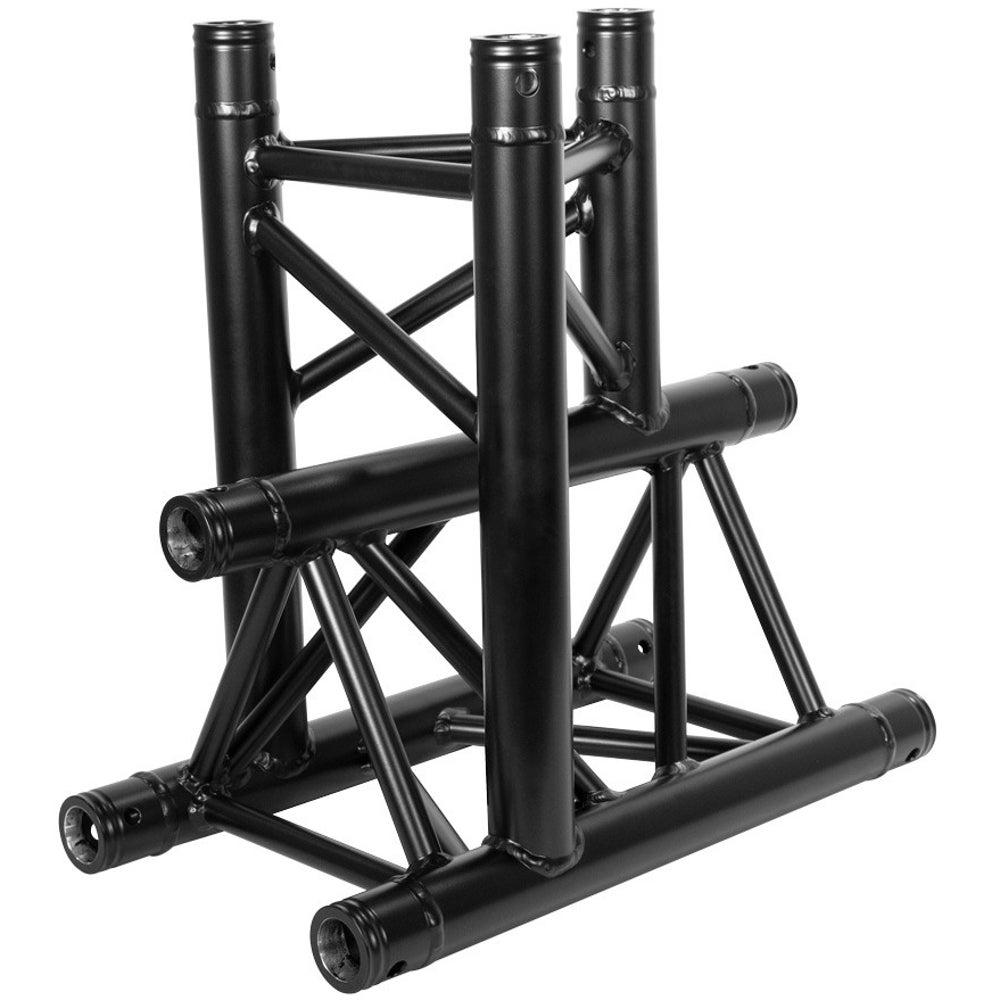 Duratruss DT 33/2-T38-T t-stuk - mat zwart