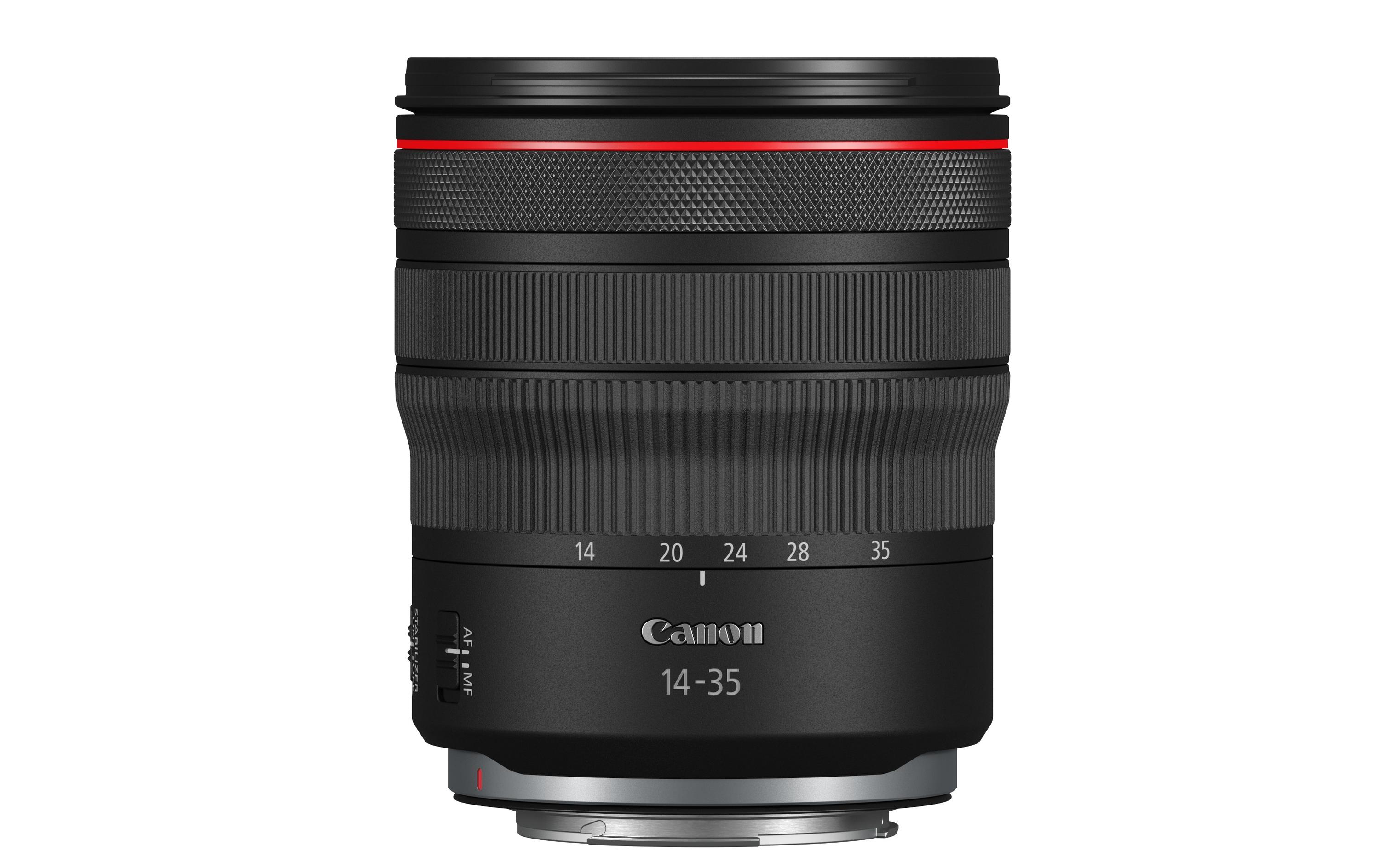 Zoomobjektiv RF 14-35mm F/4 L IS USM Canon RF<br>Zoomobjektiv mit konstanter Lichtstärke und brillanten Winkeln