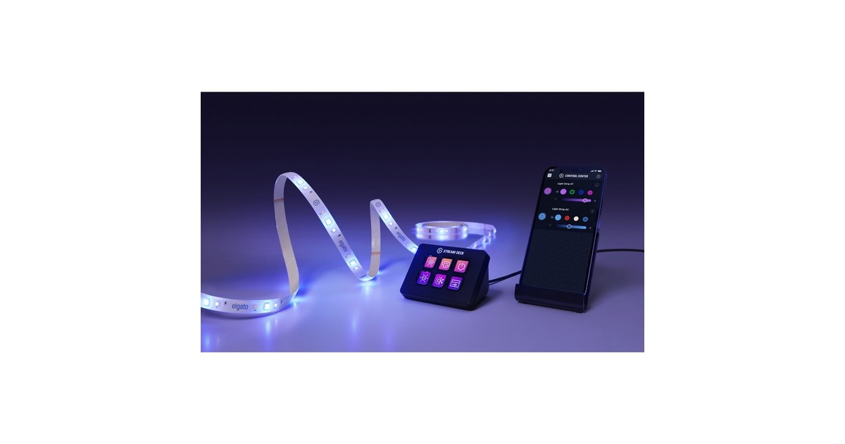 ElgatoVerlengstuk voor Elgato Light Strip ledstrip  (Wit)