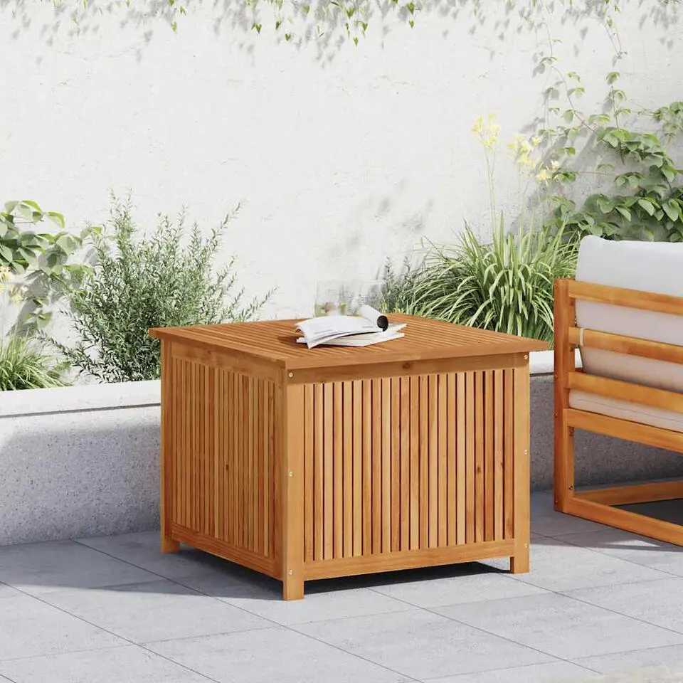 vidaXL - Tuinbox - Bruin - Acaciahout - 75 x 75 x 58 cm
