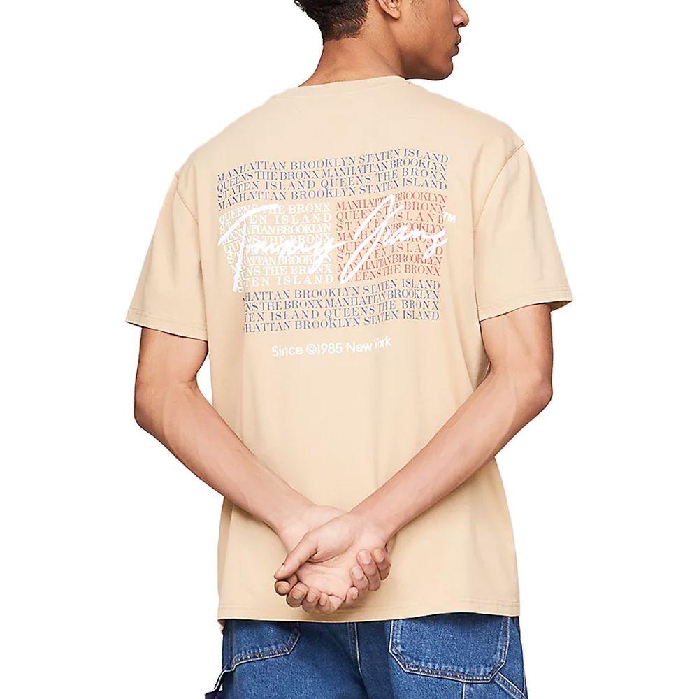 Tommy Hilfiger T-shirt Beige Homme Tommy Hilfiger Vintage