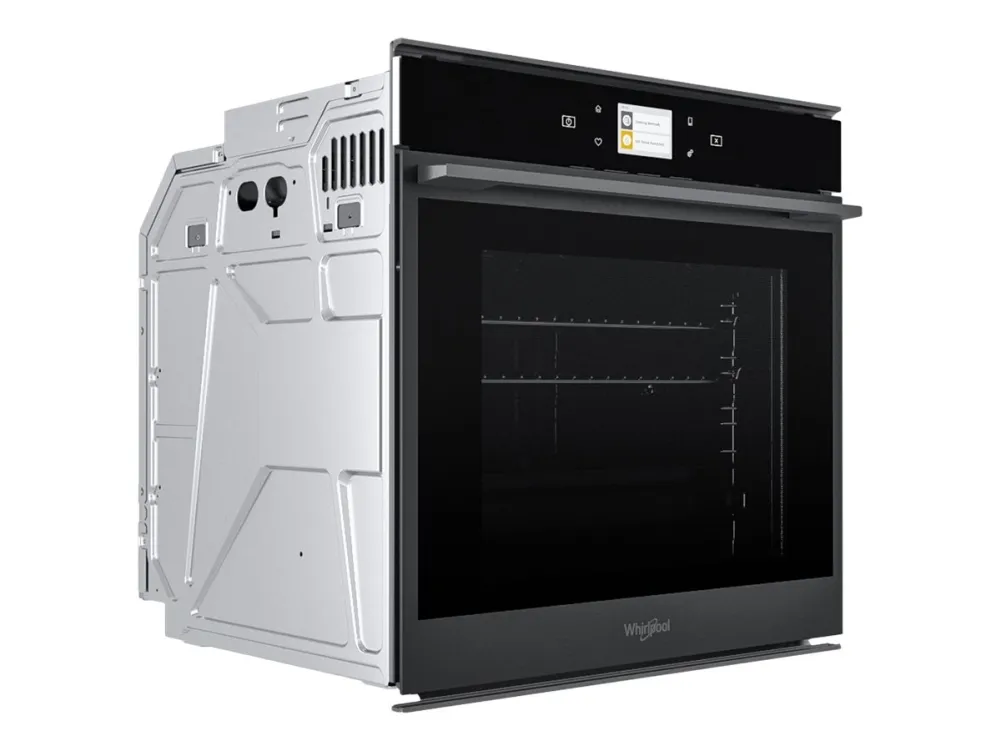 Whirlpool W Collection W9 OM2 4S1 P BSS - Ovn - til indbygning - niche - bredde: 56 cm - dybde: 55 cm - højde: 58.3 cm - med selv-rengøring - Klasse A  - sort stål