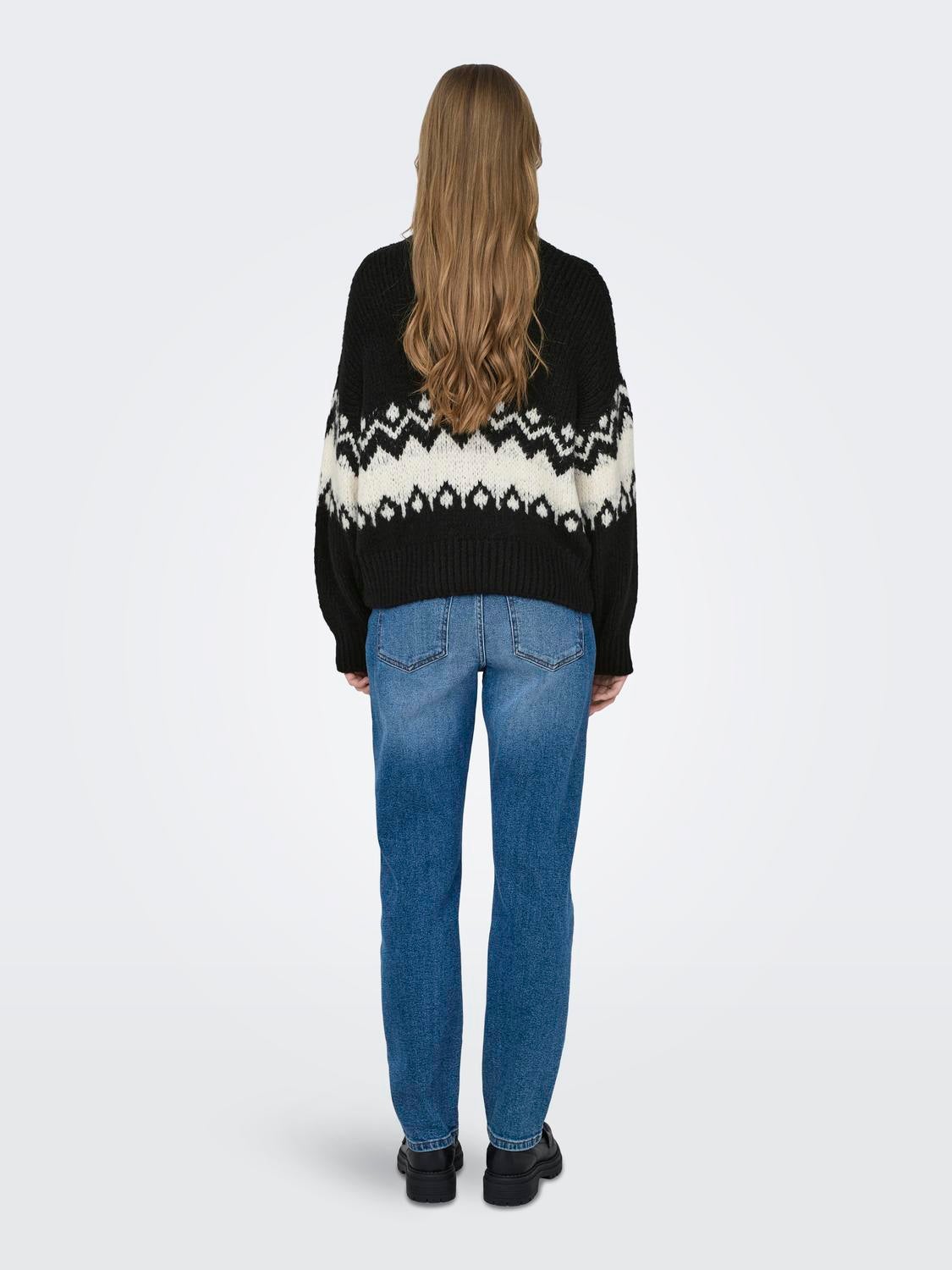 JDYKILIAN Strickpullover Black