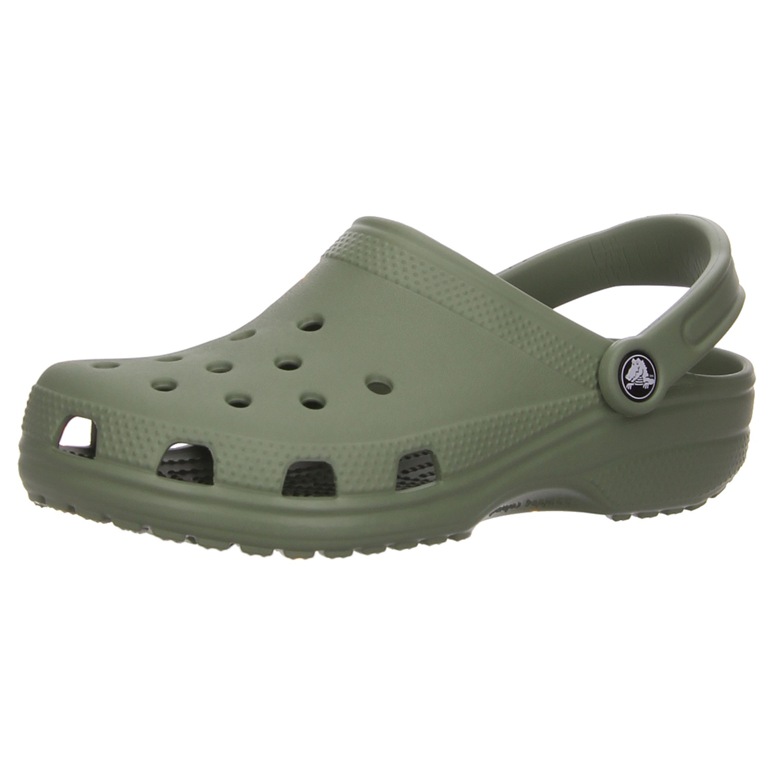 Crocs Pantolette grün grün