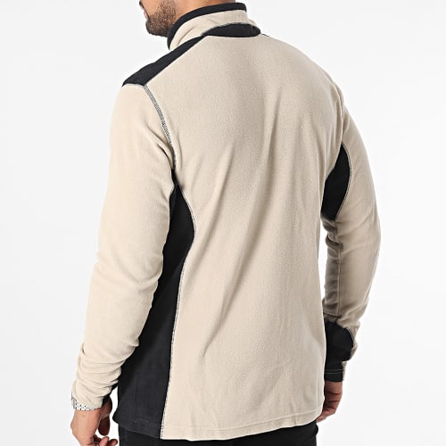 Veste Polaire Zippée Klamath Range Beige Noir