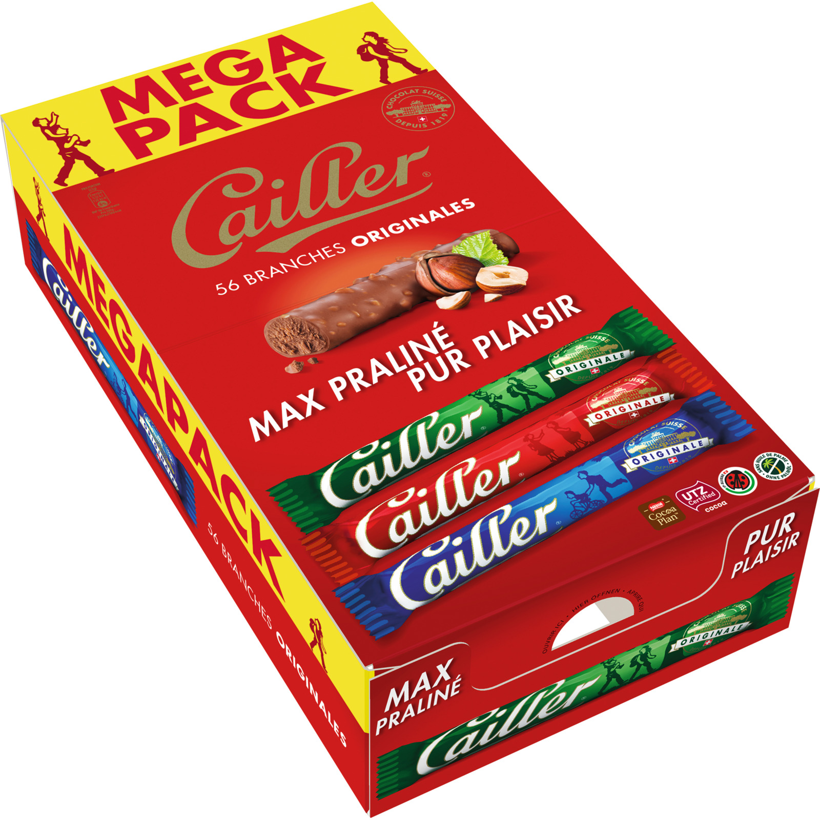 Cailler Branches Milch 56 x 23 g