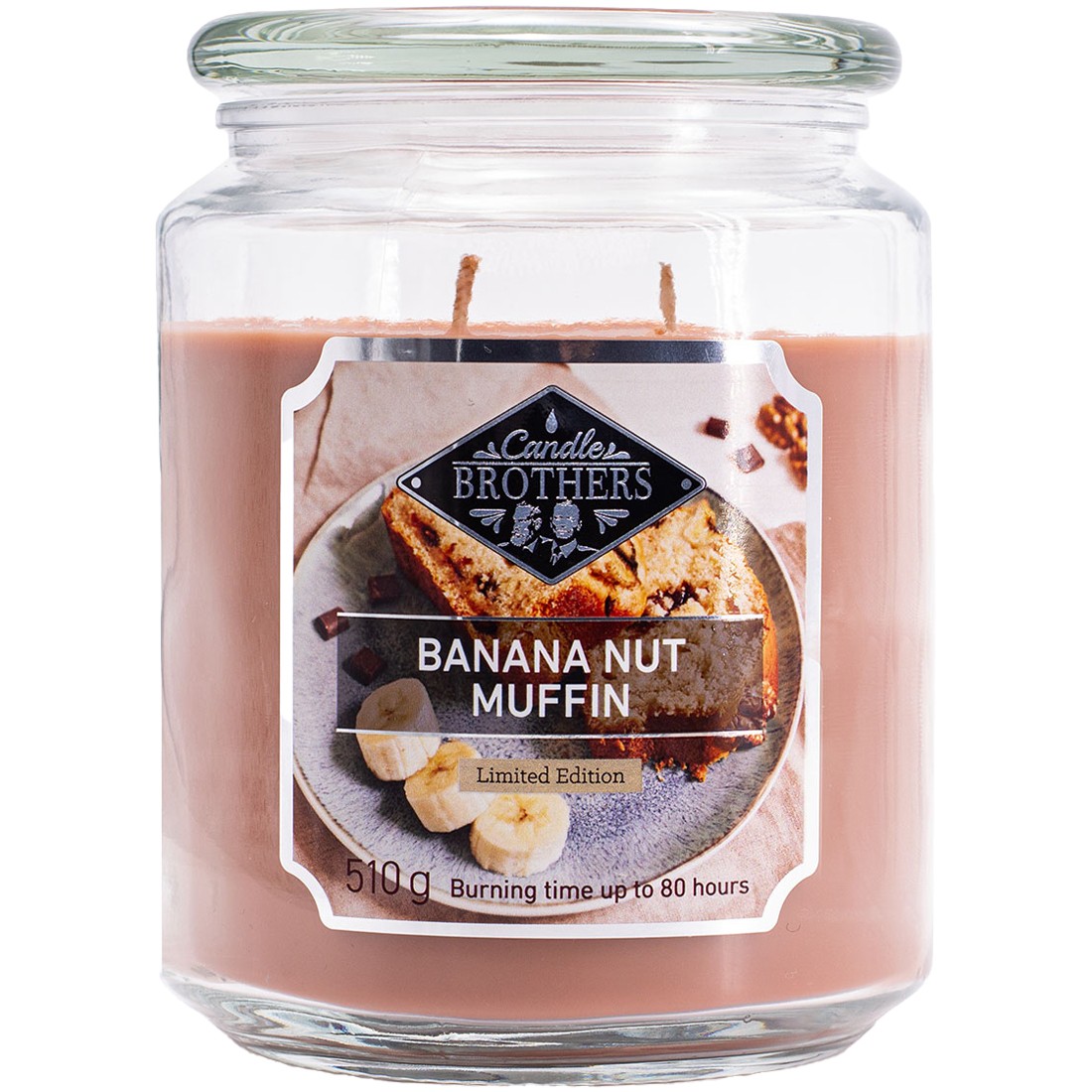 Bougie parfumée - Banana Nut Muffin - Noisette & miel - 510 g