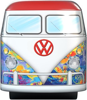 Eurographics - Puzzle Wave Hopper in VW Bus tin box - 550 piece