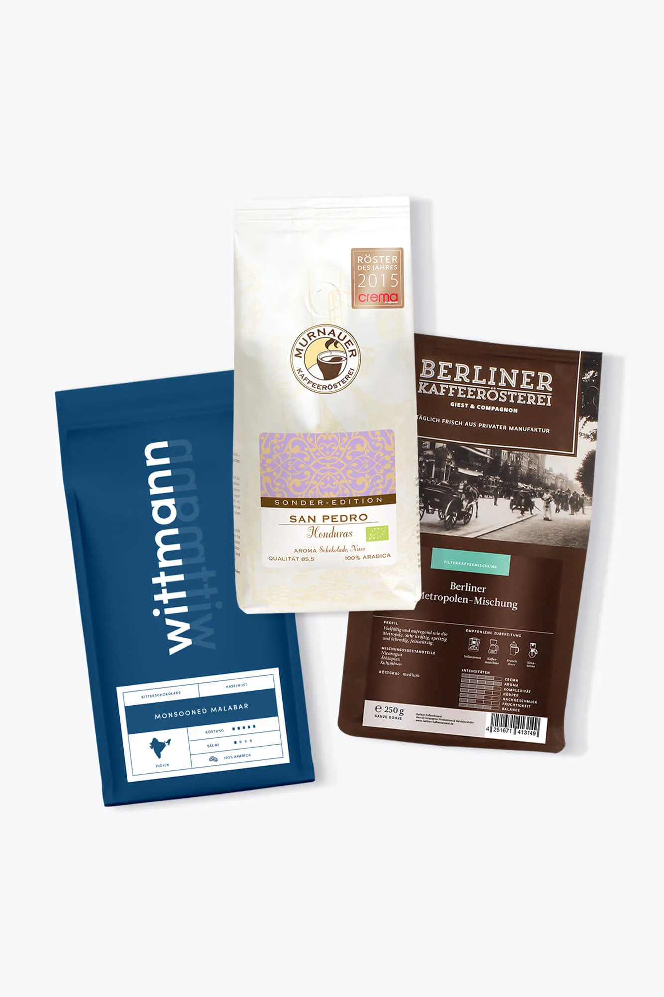 Säurearmer Kaffee - Probierpaket 750g
