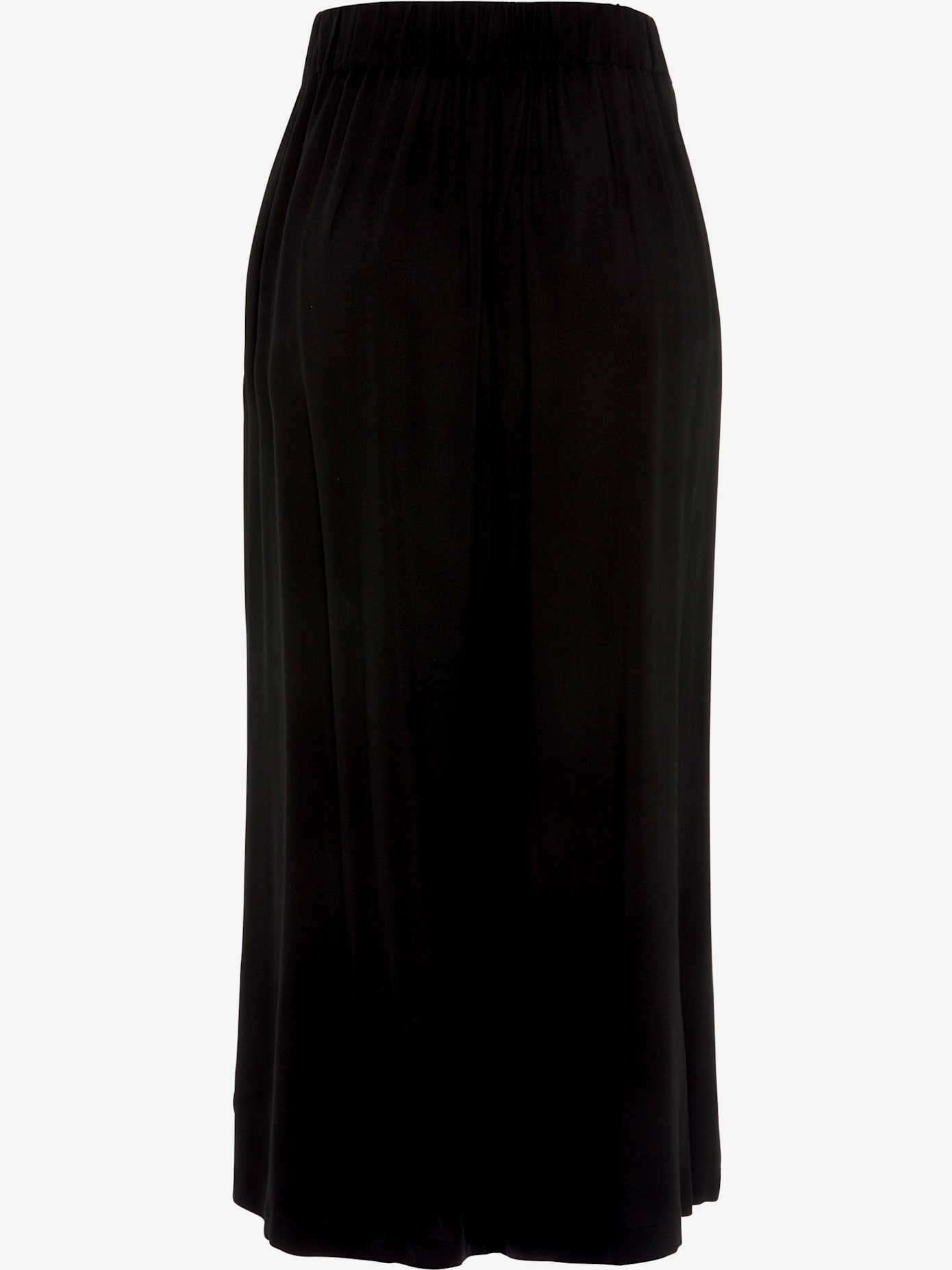 Jupe culotte large ceinture avec élastique au dos