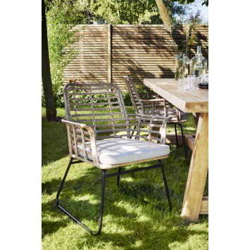 KARWEI Tuinstoel Joy beige wicker