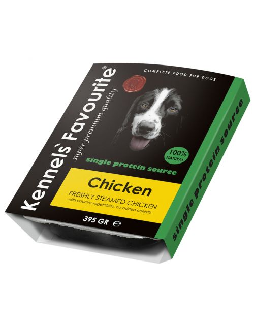Kennels Favourite Freshly Steamed Chicken - Hondenvoer - Kip 395 g