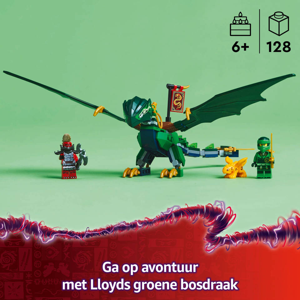 LEGO NINJAGO Lloyds groene bosdraak 71829