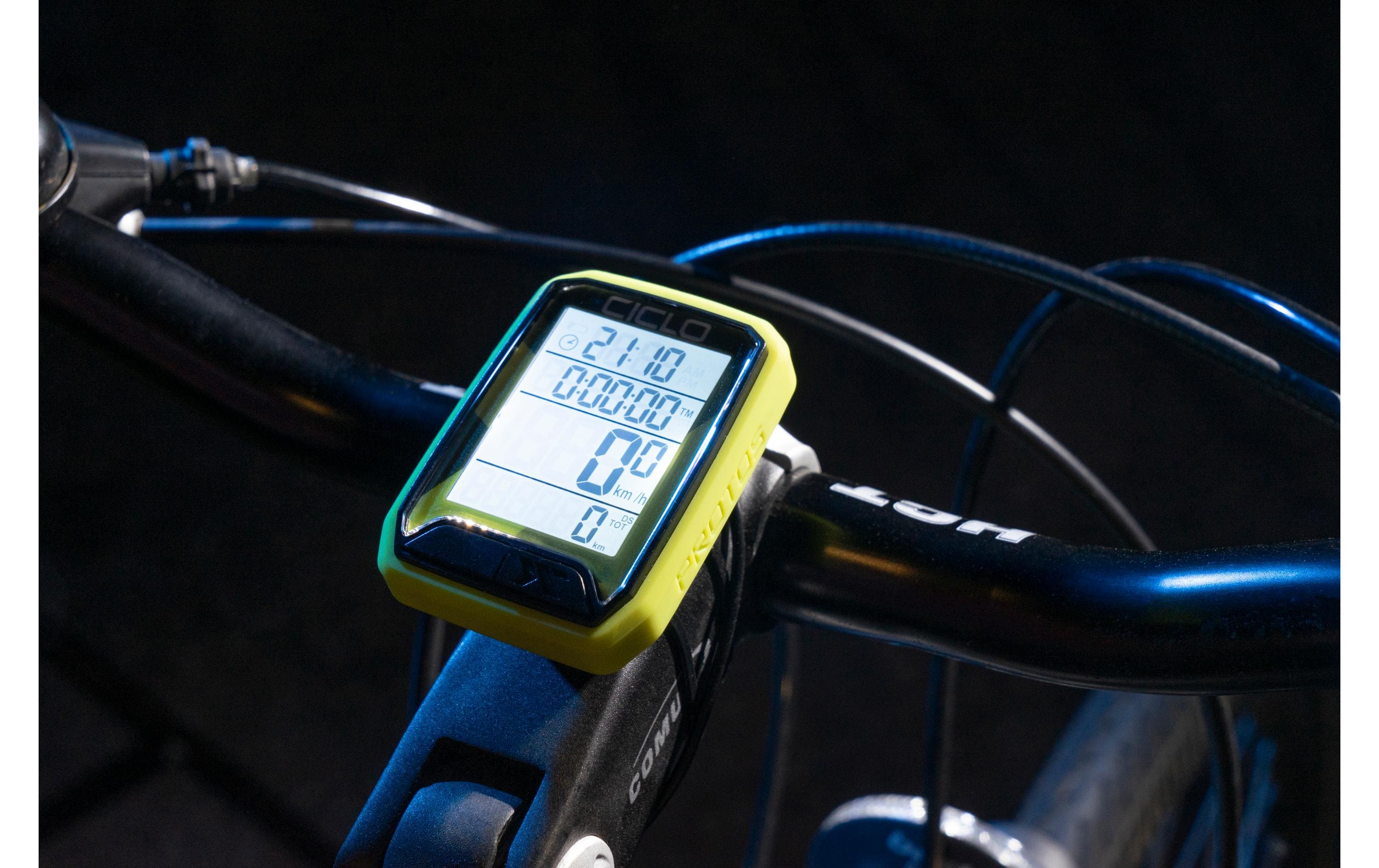 Velo-Tacho Protos 213 SchwarzDrahtloser Fahrradcomputer