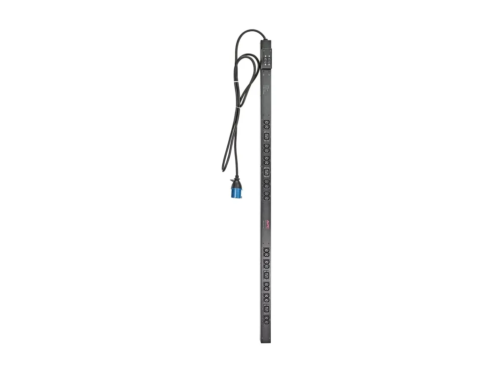 APC Basic Rack PDU Zero U - Strømfordelingsenhed (rackversion) - AC 230 V - input: IEC 60309 - output-stikforbindelser: 24 (power IEC 60320 C13, IEC 60320 C19) - 0U - 3.1 m ledning - sort - for P/N: SMX1500RMNCUS, SRT1000RMXLI, SRT1000RMXLI-NC, SRT10