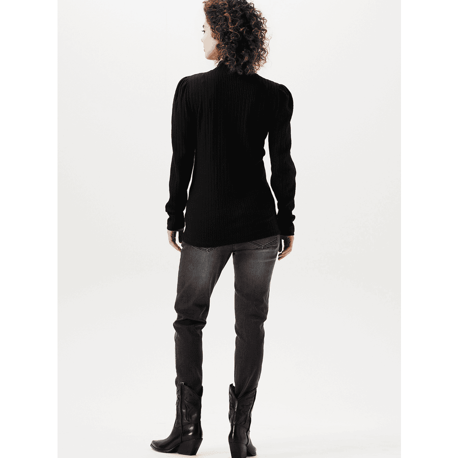 SUPERMOM Langarmshirt Casey Black