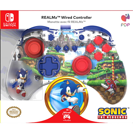 PDP Nintendo Switch REALMz kablet controller - Sonic