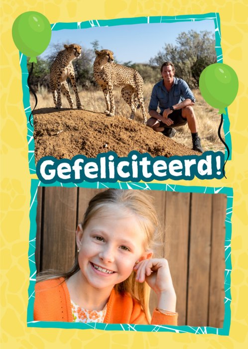 Freek Vonk | Verjaardagskaart | Gefeliciteerd