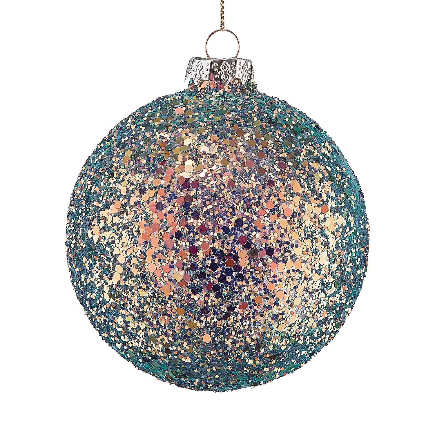 HANG ON Weihnachtskugel Glitter 6er-Set