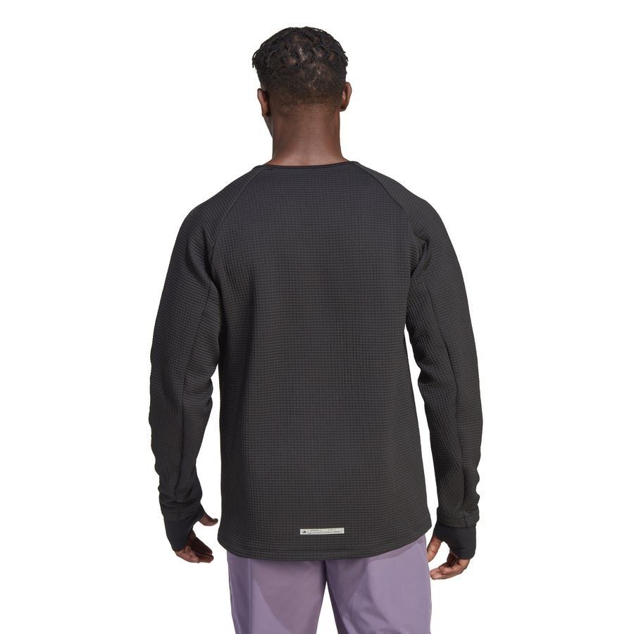 adidas Haut Running Ultimate Conquer the Elements Warm - Noir Manches Longues