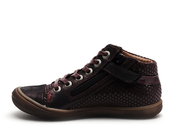 Bellamy boots bottine enfant fillette lara violet