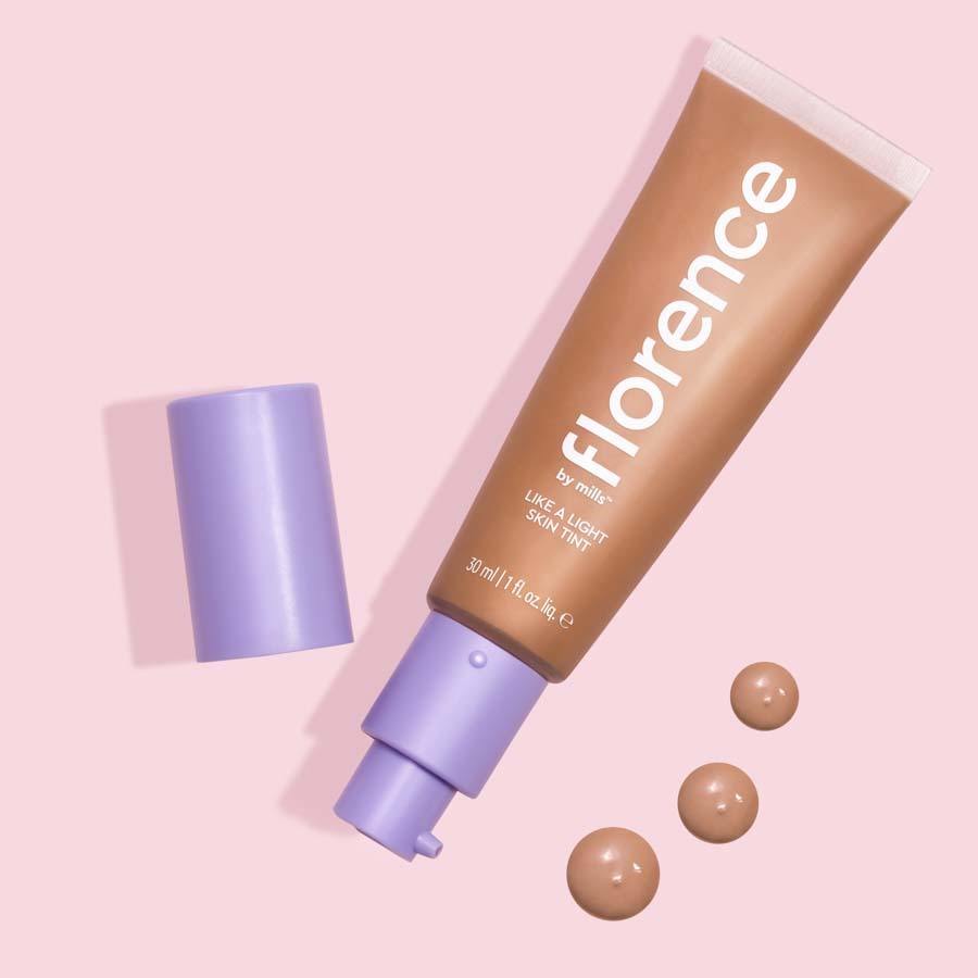 Florence By Mills Like A Light Skin Tint TD160 Tan To Deep With Warm Undertones 30ml